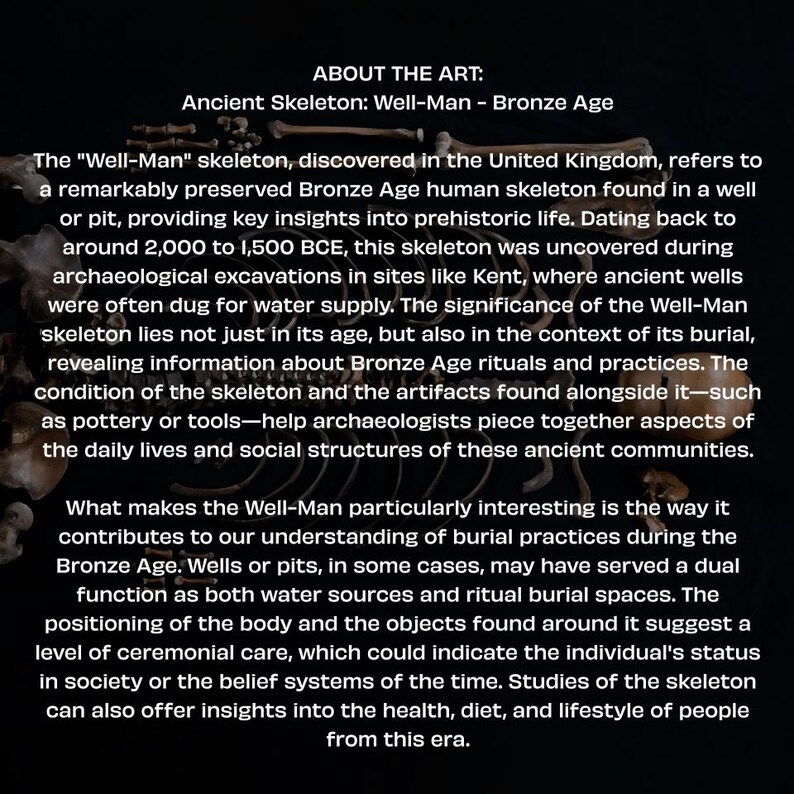 Archeology Wellman of Norse Legend Ultrahigh Resolution Scan Canvas