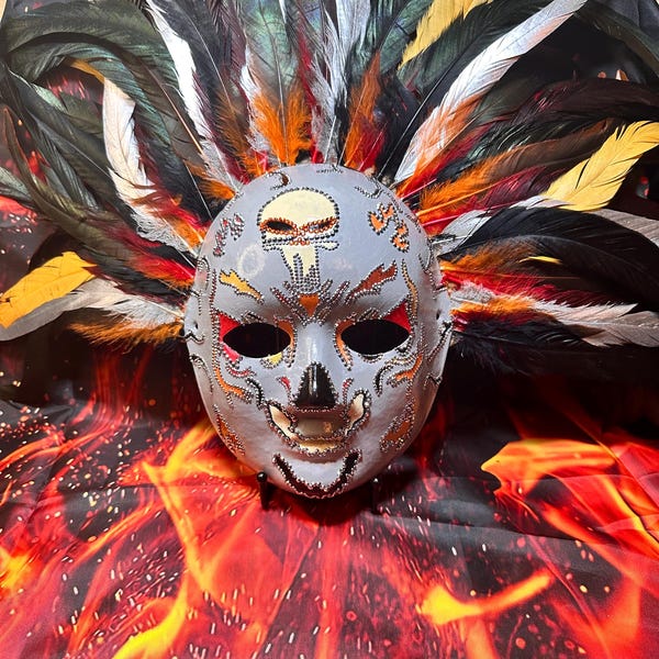 Ghostrider Mask - Etsy