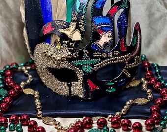 Máscara de plumas: Amante egipcio