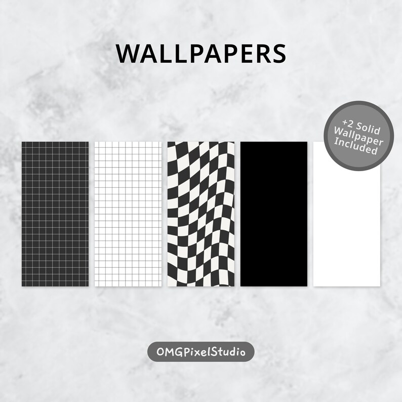 Ios Icon Set Minimalist Black &