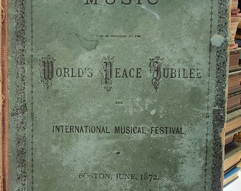 Music to be performed at the World peace Jubilee and international musical festival