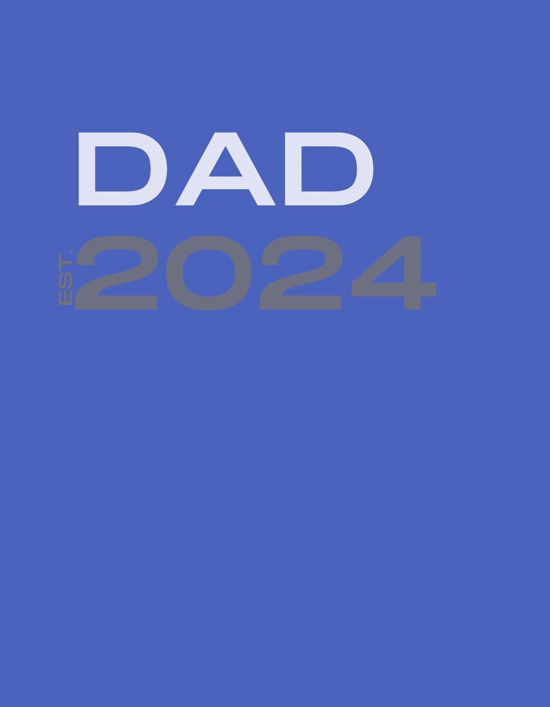 Dad 2024 Pocket Shirt Dad Est 2024 Shirt Dad Est. 2024 Etsy