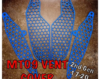 YAMAHA MT09/FZ09 Intake Covers - 2017-2020 - 2nd Gen