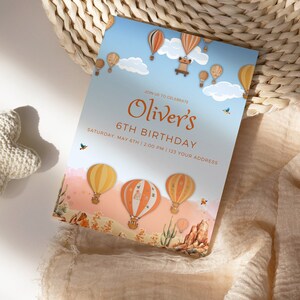 Modelo de convite de festa de aniversário, chá de bebê, fácil personalização para crianças de todas as idades, tema colorido, aniversariante, primeiro aniversário
