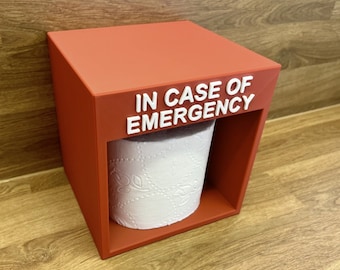 In Case Of Emergency - Toilet Paper - Bathroom Accessory