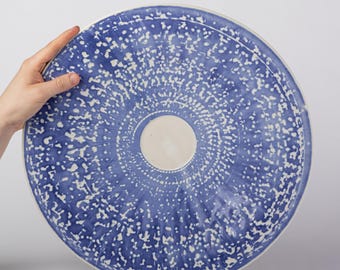 Wheel-thrown Serving Platter