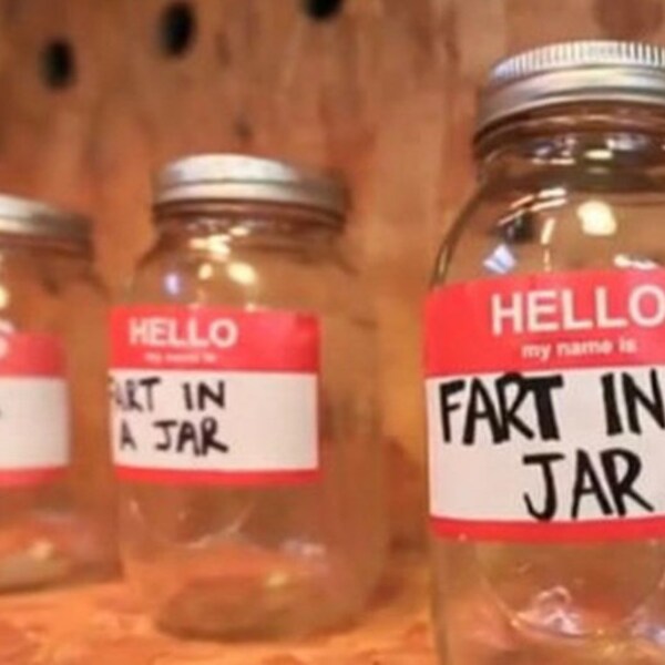 Fart in a Jar Etsy