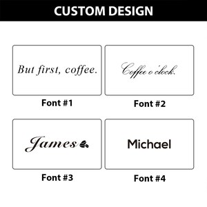 Personalised Coffee Scoop Custom Coffee Bag Clip 2 in 1 Multicolor Measuring Spoon Engraved Coffee Scoop Groomsmen Gift Coffee Lover Gift image 10