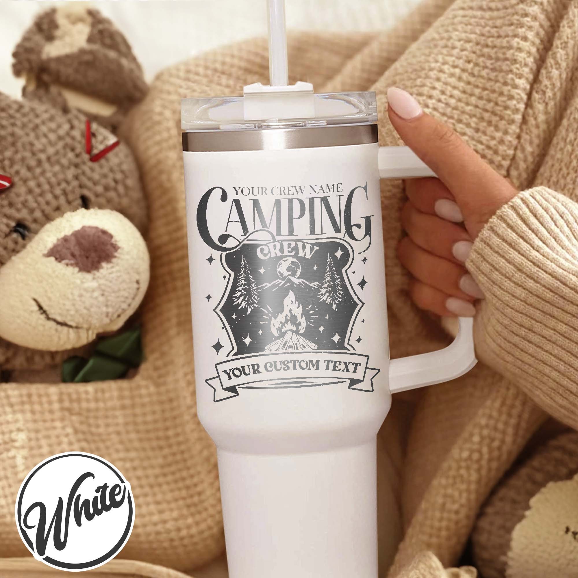 Custom Tumbler for Camping, Custom Camping Tumbler, Camping Tumbler