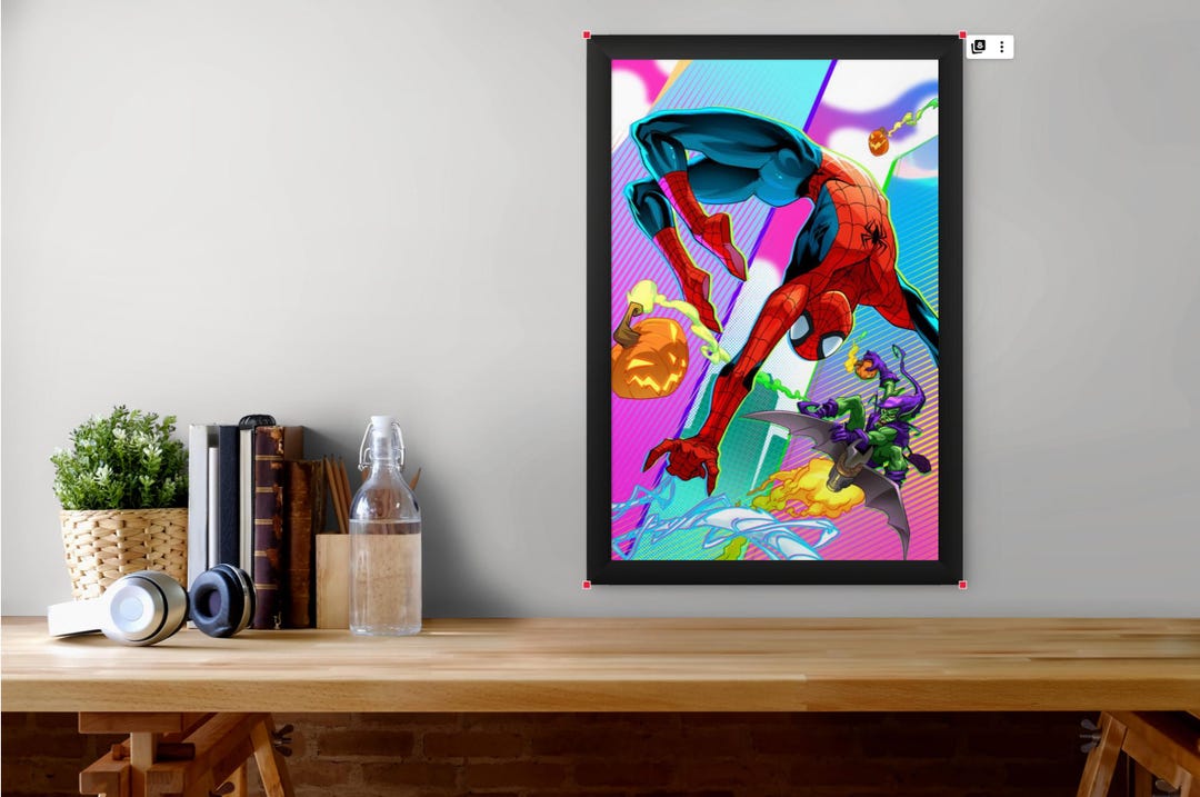Spiderman Art Print - Etsy