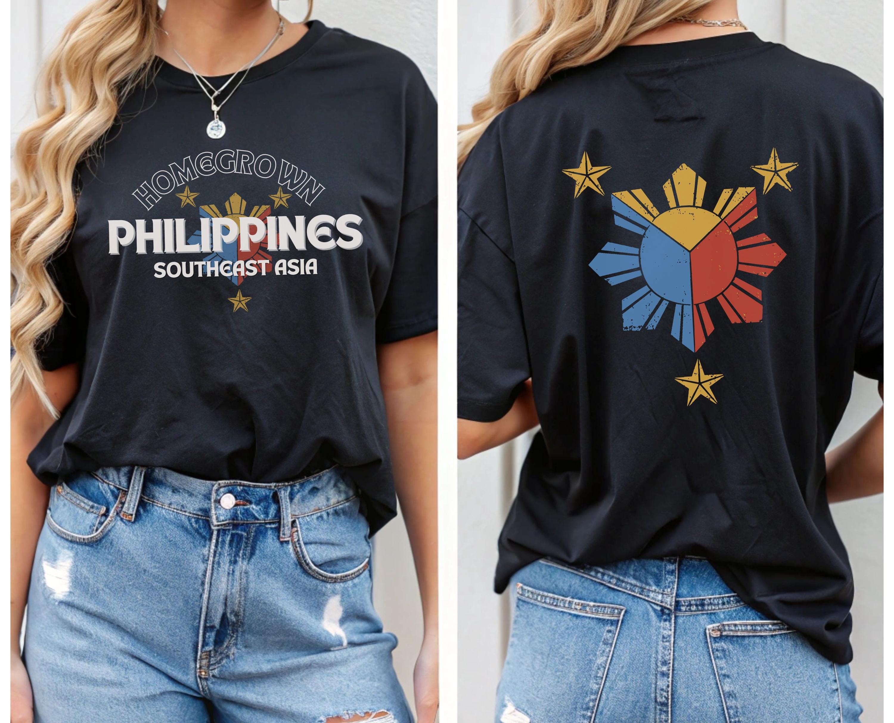 Filipino Inspired Unisex T-Shirt - Philippines Shirt, Hometown Homeland Southeast Asia Shirt, Pinoy Shirt