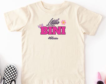 Bini Blooms Filipino Kids Shirt, Pinoy Baby Girl Toddler Tee
