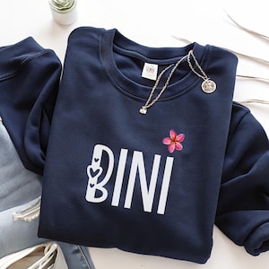 Bini Blooms Unisex Sweatshirt, Pinoy P-Pop Girl Group Pullover, Filipino Inspired Crewneck