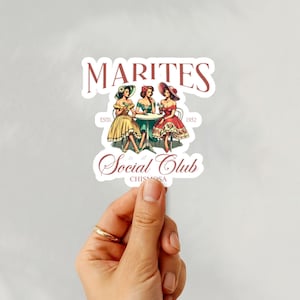Adesivo Filipino Marites: Decalque Chismosa engraçado - Presente Pinoy