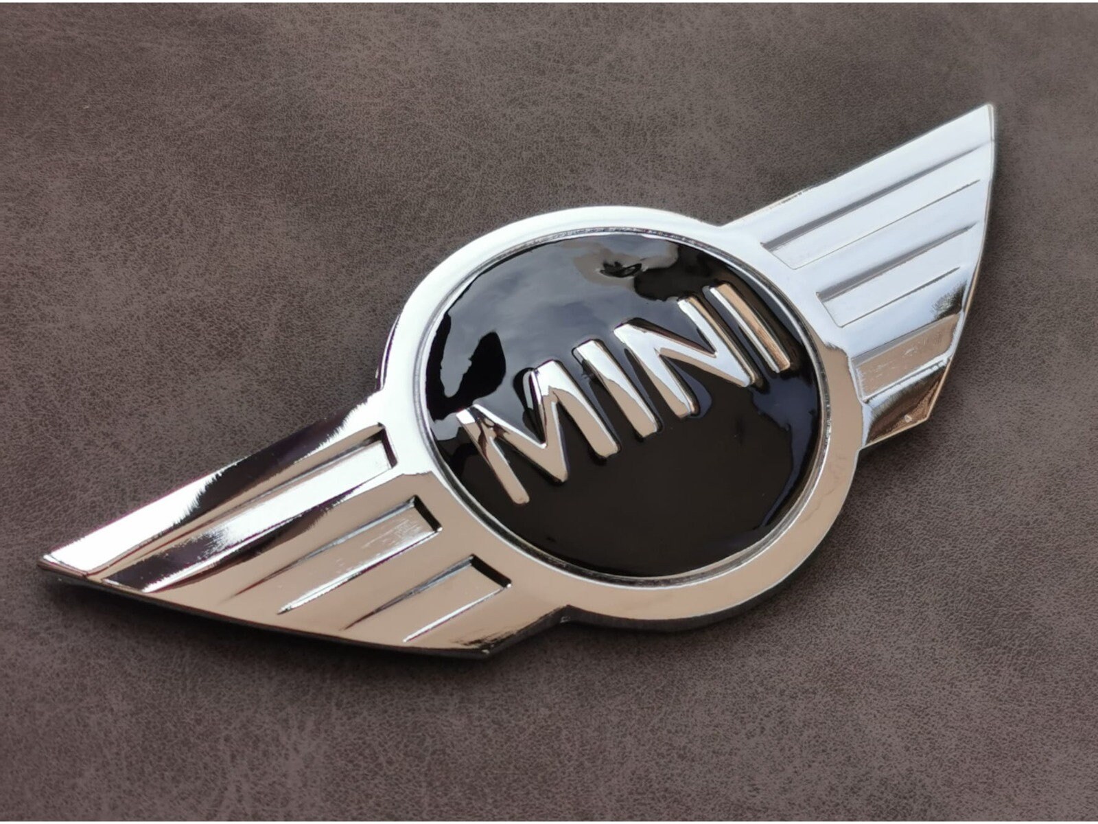 Autocollant Métallique Pour Calandre Avant Mini Cooper - Motifs Union Jack, JCW, Damier, Alliage Zinc, Design Unique