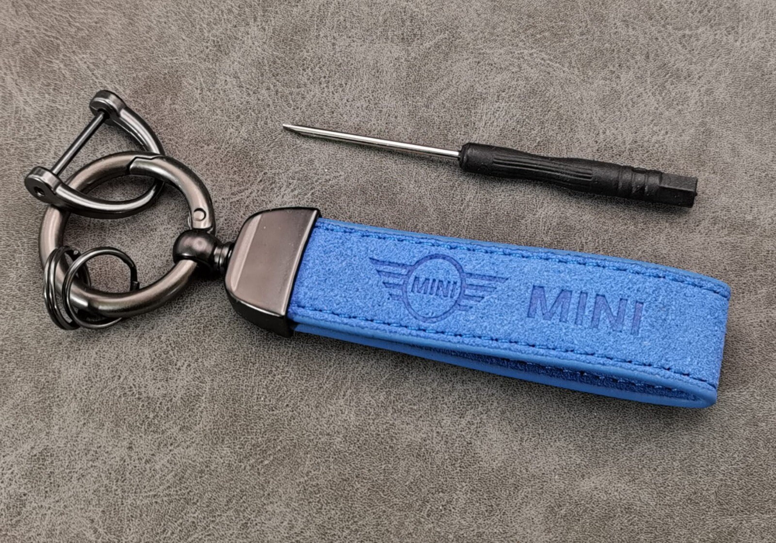 porte-clés mini cooper avec gravure