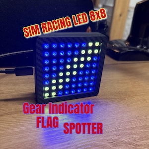 SIM Racing Flag & Gear Indicator Box [plug and Play] (USB Type C ...