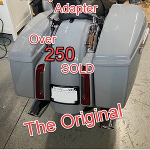 license plate bracket for 2024 2025 Touring 2023 CVO Road Glide Street Glide rear for custom dynamics LED Frame Harley Davidson