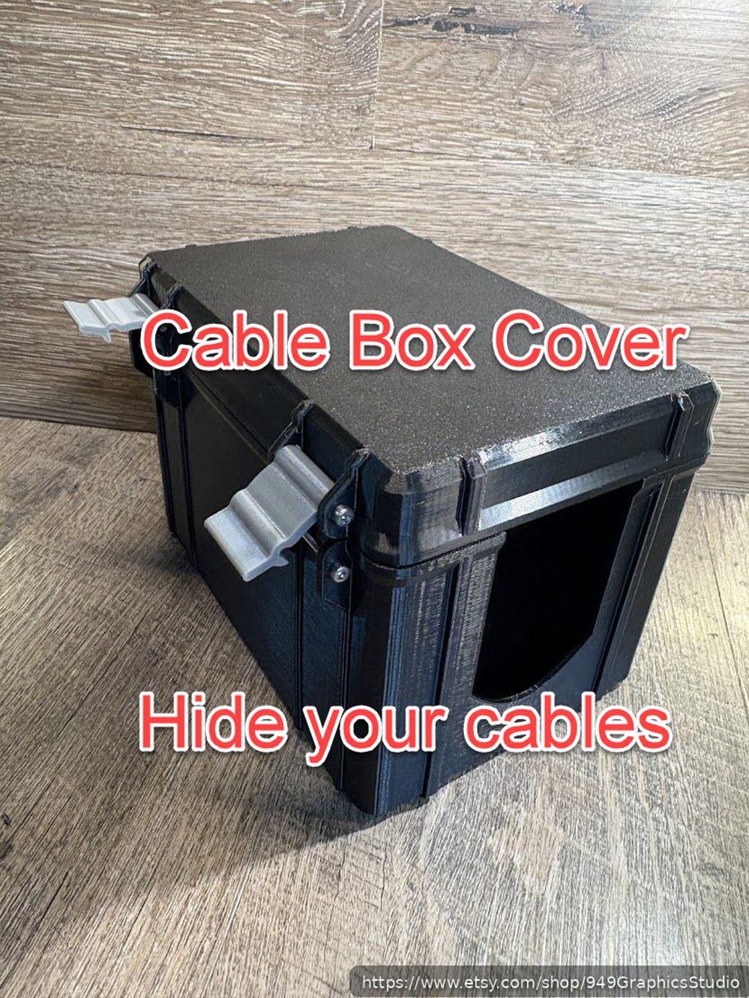 Sim Rig Cable Management Box Sim Racing Cable Management Box, Hide Cable Mess, Small or Large Rig ...