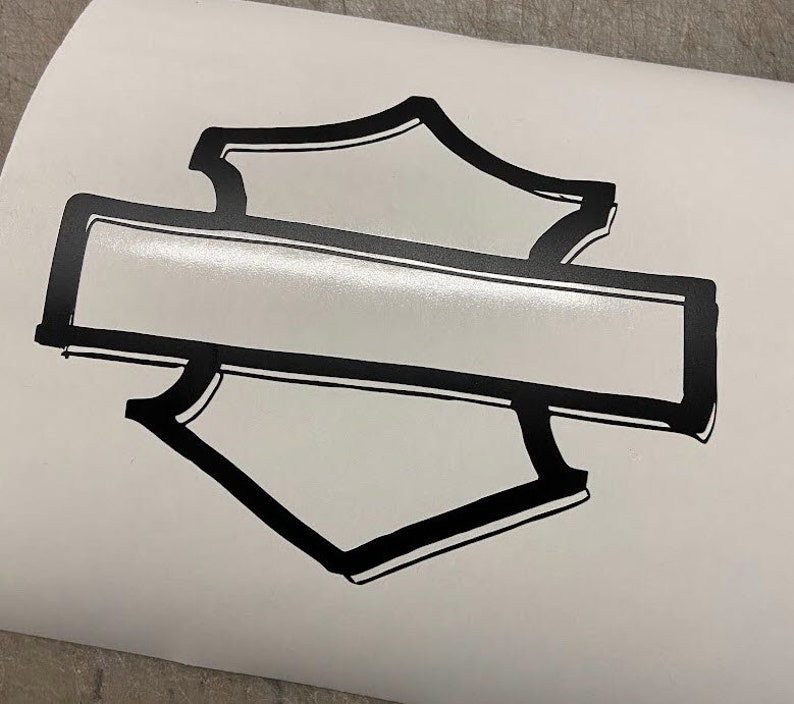 Harley Davidson Custom Decal CVO Road Glide Street Glide bar and shield Graffiti style image 2