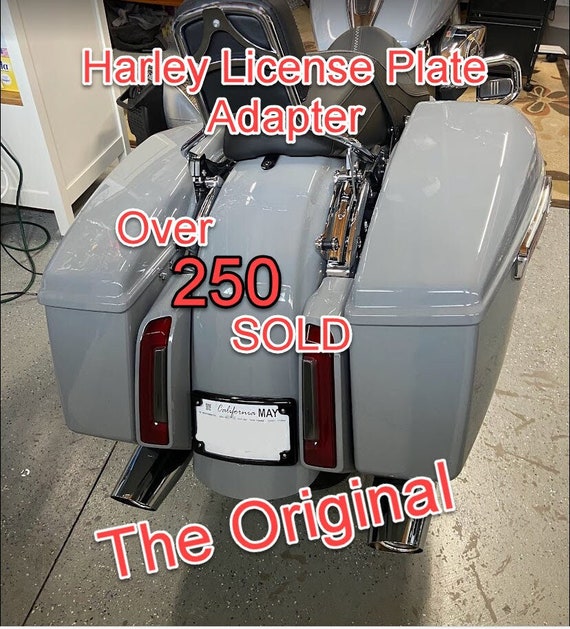license plate bracket for 2024 2025 Touring 2023 CVO Road Glide Street Glide rear for custom dynamics LED Frame Harley Davidson