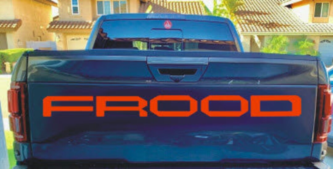 Raptor Gen 3 Custom Tailgate Lettering Overlay Decals Etsy