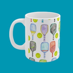 Pickleball Coffee mug, Pickleball gift for men and women, Pickleball gifts, Pickleball cup, Pickleball Lover Gift