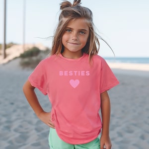 Besties Shirt, Best Friends Shirts, Besties T-shirt, Gift for Besties, Gift for Friend, Gift for BFF, Toddler Valentine&#39;s Day Shirt