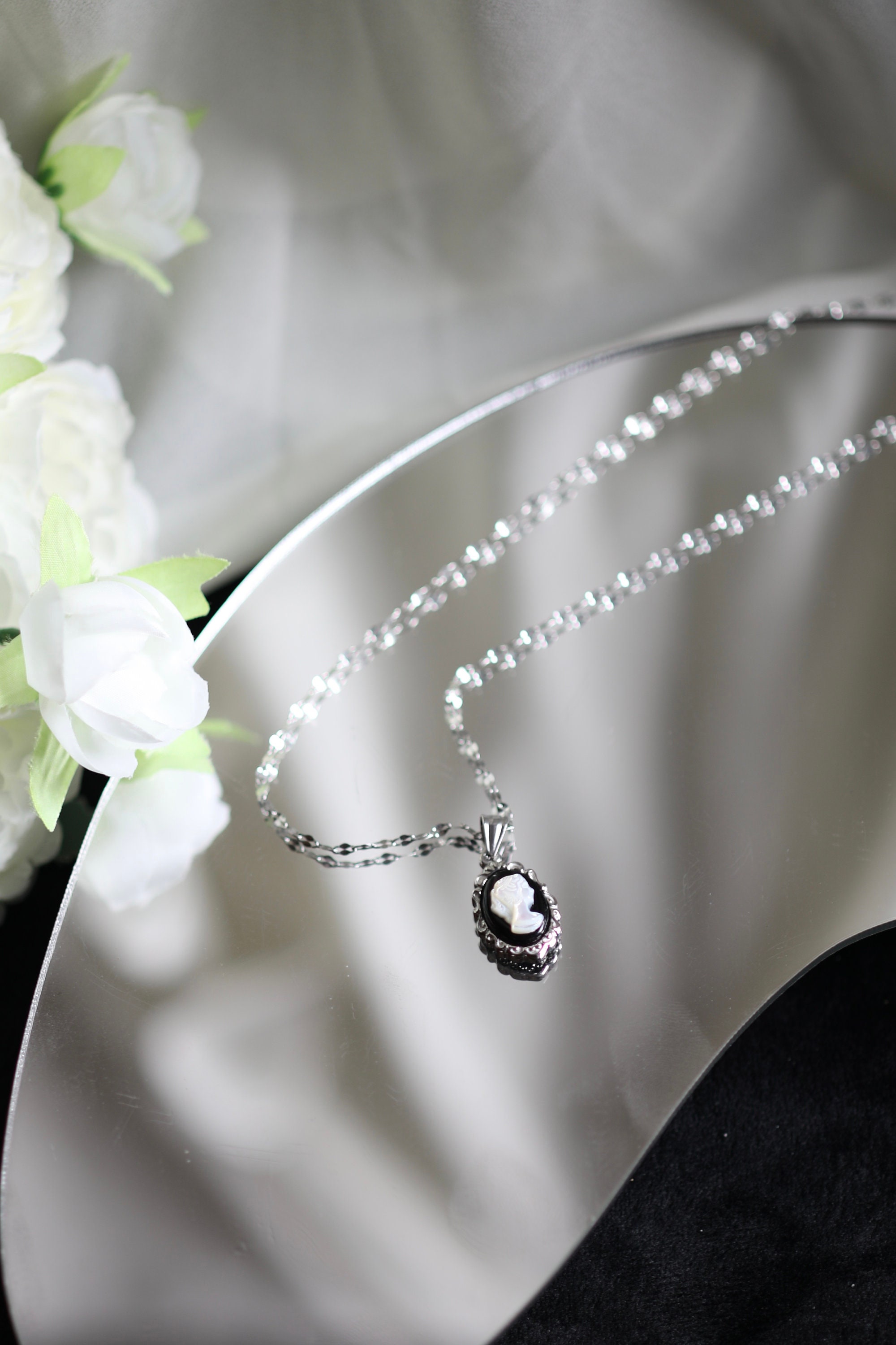 Collier Vintage Français Années 50 Dolce Vita Paris - Strass étincelants - Neuf Sans Emballage