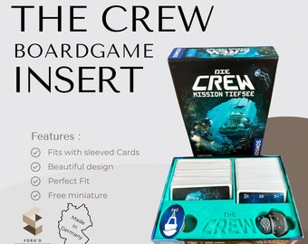 The Crew Inlay Board Game Organizer The Crew Insert for The Crew Board Game