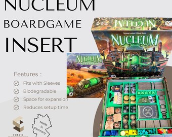 Nucleum Board Game Inlay Including Australia Epansion