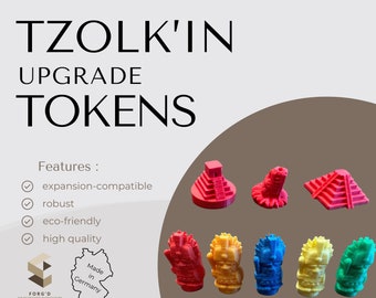 Tzolk'in Token Board Game Worker Upgrade for Tzolk'in Board Game