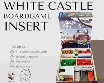 The White Castle Inlay Board Game Organizer for The White Castle Board Game