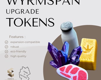 Schwingenschlag Upgrade Resources Board Game Wyrmspan Upgrade Token Boardgame Enhancement