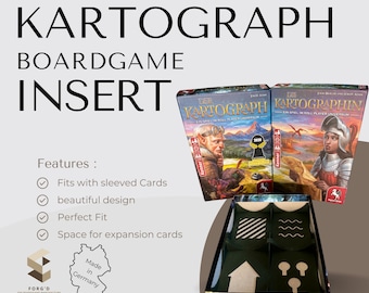 Cartographers Inlay Cartographers Heroes Design Board Game Organizer Cartographers Heroes Board Game