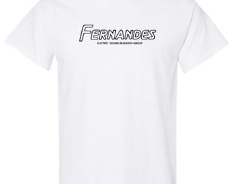 Fernandes ESRG Guitar Tee Shirt - Choose your color and size!
