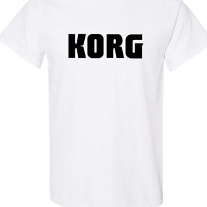 Korg Tee Shirt - Choose your color and size!