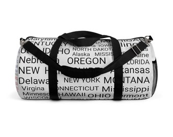 Duffel Bag - USA Places