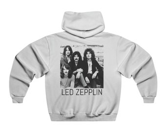 Men's NUBLEND® Hooded Sweatshirt - Led Zepplin (Mono)