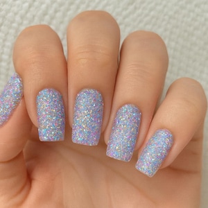 Cosmic Dust Glitter Acrylic and Dipping Powder: Sparkle Nail Art, 1oz