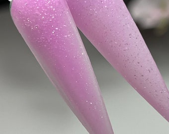 Cherry Blossom Glitter Acrylic Powder: 2-in-1