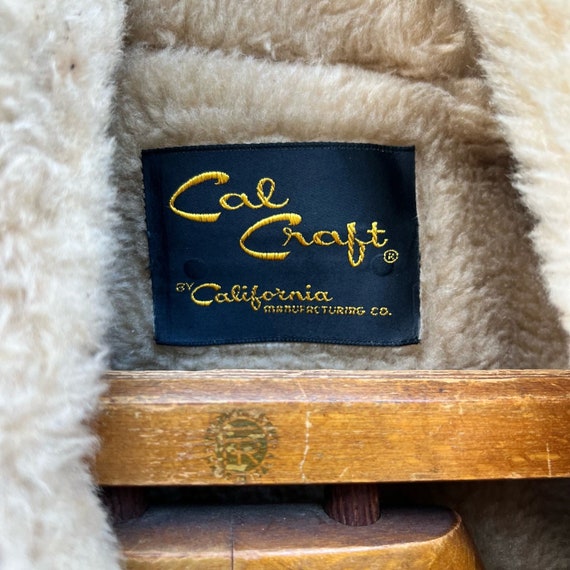 Vintage Cal Craft Faux Fur Lined Jacket - image 2