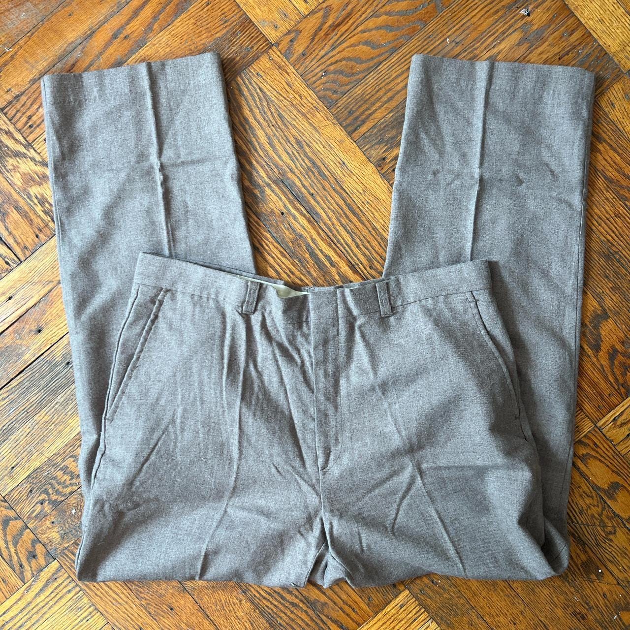 B.P. Britches Vintage Brown Wool Pants Trousers 36” Waist - Etsy