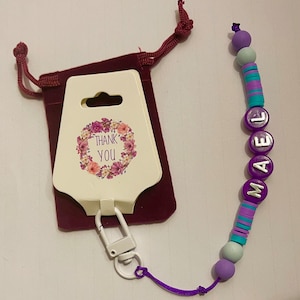 Personalized keychain
