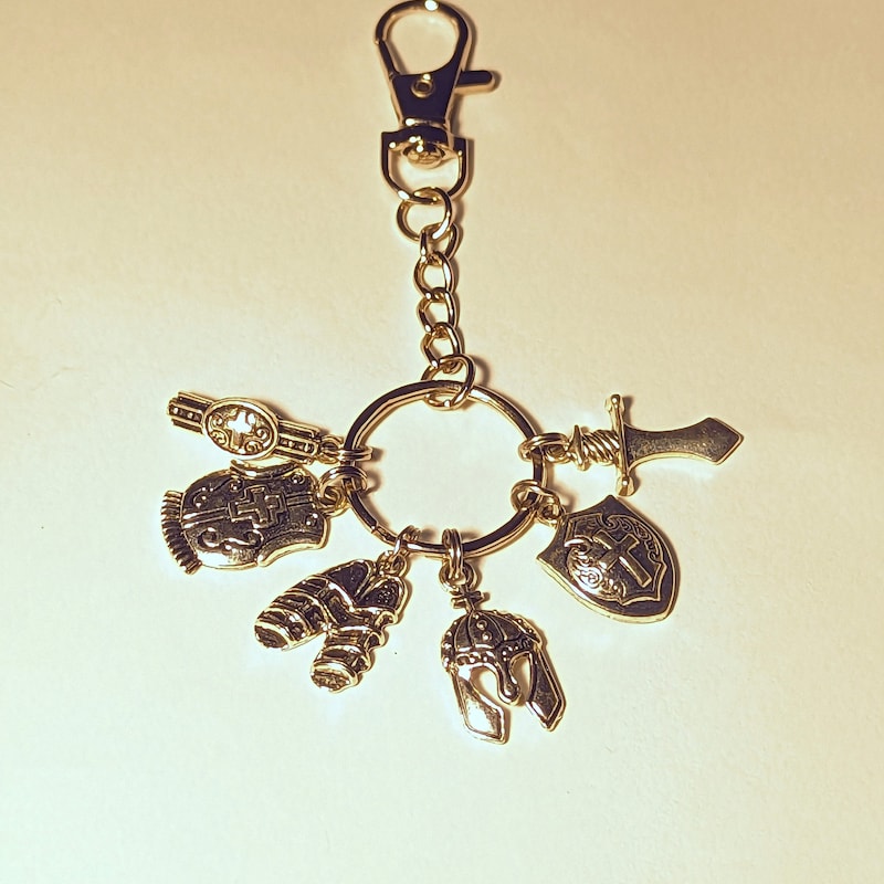 Armor of God Key Chain - Etsy