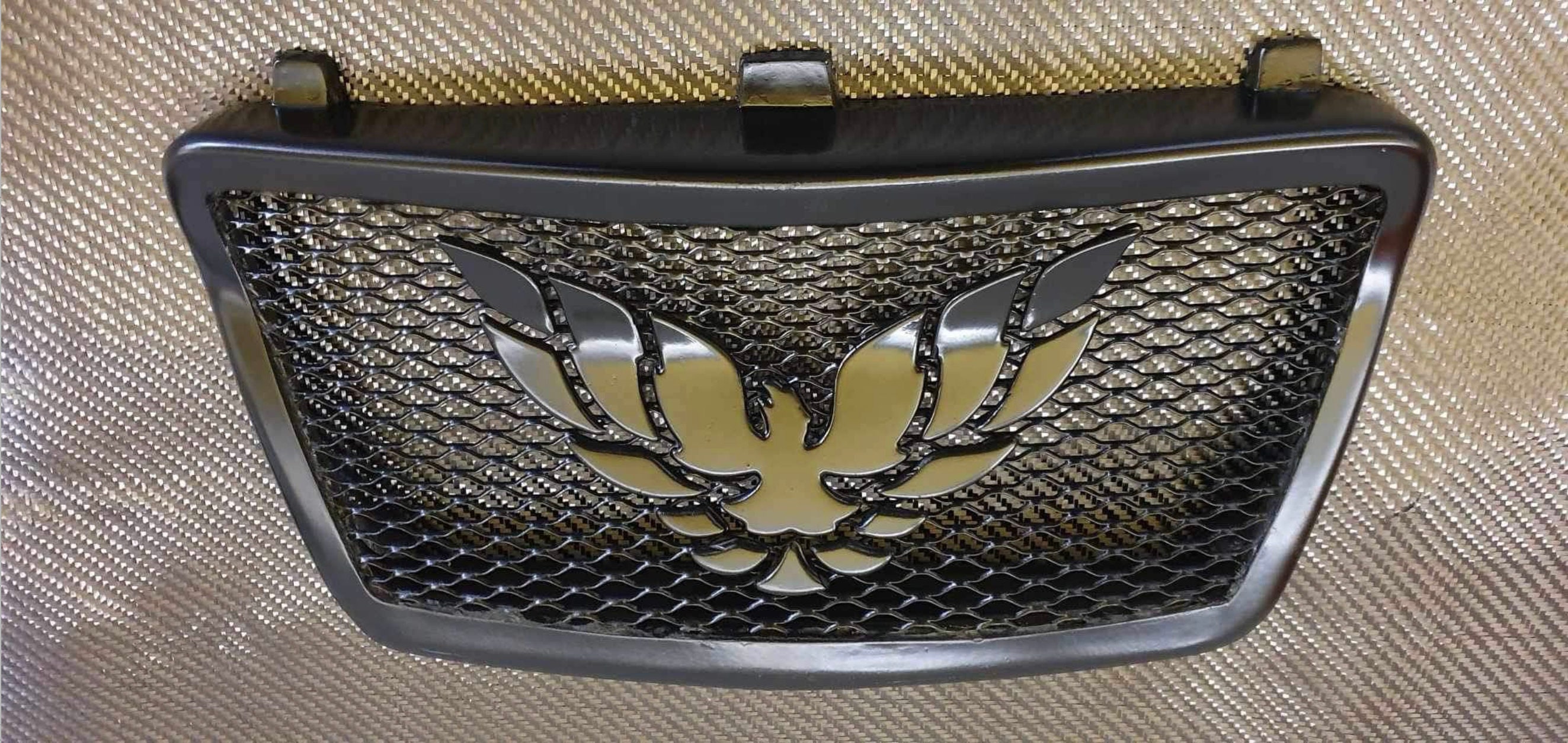 1998-2002 Firebird FLOW-BIRD Front License Plate Cover (with MESH