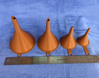 Embudos (grande, mediano, pequeño y extrapequeño)