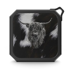 Altavoz Bluetooth para exteriores Highland Cow Blackwater
