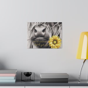 Matte Canvas, Stretched, 0.75&quot;