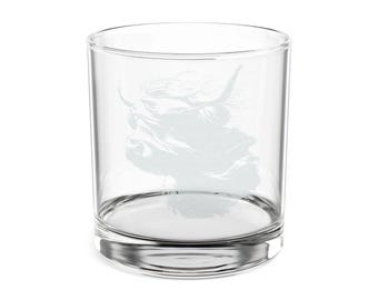 Engraved Highland Cow Whiskey Glass – Scotch Lover Gift